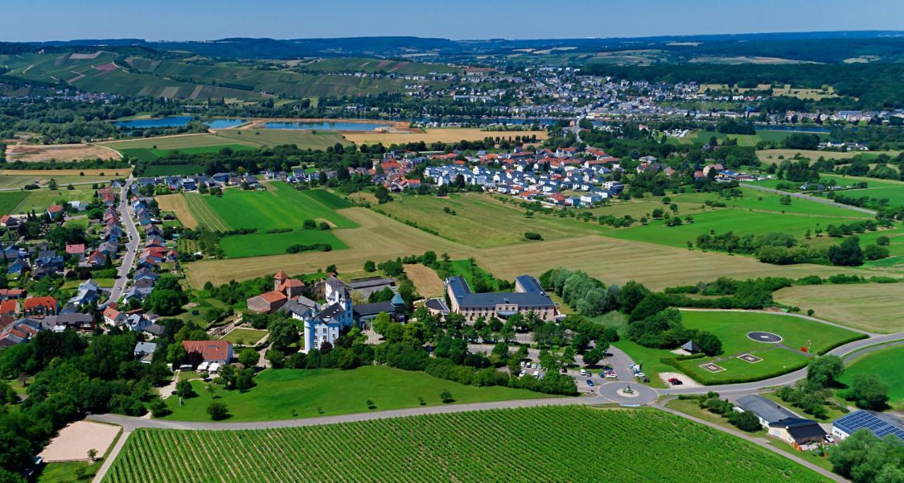 Victor'S Residenz-Hotel Schloss Berg 네니히 외부 사진 Aerial view